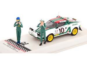 LANCIA STRATOS HF #10 "LANCIA ALITALIA" MUNARI/MAIGA ПОБЕДИТЕЛЬ RALLY MONTE CARLO (С 2 ФИГУРКАМИ) 1976