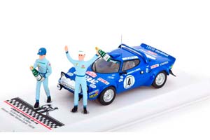 LANCIA STRATOS HF #4 "TEAM CHARDONNET" DARNICHE/MAHE ПОБЕДИТЕЛЬ RALLY MONTE CARLO (С 2 ФИГУРКАМИ) 1979