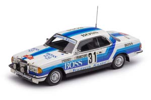 MERCEDES-BENZ 280 CE (C123) #31 BOSS SCUDERIA KASSEL CARLSSON/BILLSTAM 11 МЕСТО RALLY MONTE CARLO 1980
