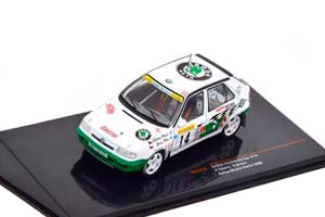 SKODA FELICIA KIT CAR #14 SKODA MOTORSPORT SIBERA/GROSS 12 МЕСТО RALLY MONTE CARLO 1996