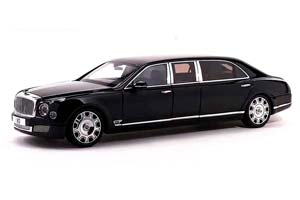 BENTLEY MULSANNE GRAND LIMOUSINE BY MULLINER 2017 BLACK