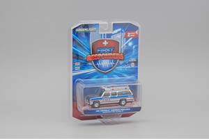 CHEVROLET SUBURBAN AMBULANCE "GLACIER COUNTY EMS" MONTANA 1991 (GREENLIGHT!!!НЕОКРАШЕННЫЙ)