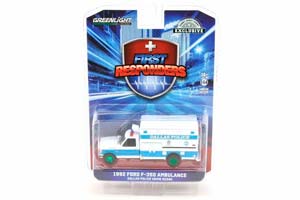 FORD F-350 VAN AMBULANCE "DALLAS POLICE CRIME SCENE" 1992 (GREENLIGHT!!!)