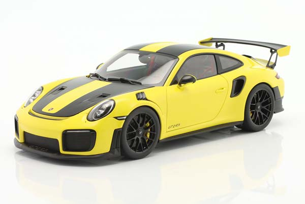 PORSCHE 911 991 II GT2 RS 2017 YELLOW/BLACK / ПОРШЕ 911 991 II GT2 RS 2017 ЖЕЛТЫЙ/ЧЕРНЫЙ