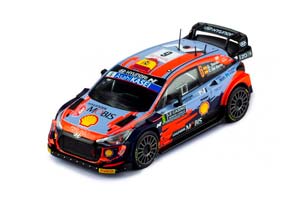 HYUNDAI I20 COUPE WRC #6 SORDO/DEL BARRIO 5 МЕСТО RALLY MONTE CARLO 2021