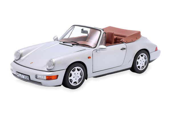 PORSCHE 911 (964) CARRERA 2 CONVERTIBLE 1990 SILVER / ПОРШЕ КАРРЕРА СЕРЕБРИСТЫЙ