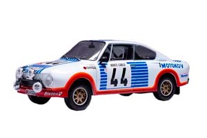 SKODA 130 RS #44 "SKODA MLADA BOLESLAV" ZAPADLO/MOTAL 15 МЕСТО RALLYE MONTE CARLO 1977