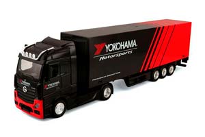 MERCEDES-BENZ ACTROS GIGASPACE C ПОЛУПРИЦЕПОМ "YOKOHAMA MOTORSPORTS" 2020 BLACK/RED
