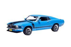 FORD MUSTANG BOSS 302 1970 BLUE
