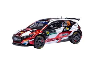 HYUNDAI I20 N RALLY2 #24 "HYUNDAI MOTORSPORT" CIAMIN/ROCHE 11 МЕСТО RALLY MONTE CARLO 2024