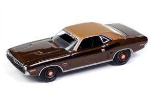 DODGE CHALLENGER R/T 1971 DARK GOLD (ДЛИНА МОДЕЛИ 6-10 СМ)