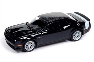 DODGE CHALLENGER HELLCAT REDEYE 2023 BLACK GHOST (ДЛИНА МОДЕЛИ 6-10 СМ)