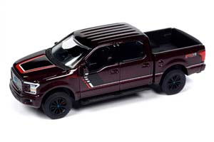 FORD F-150 LARIAT FX4 PICKUP TRUCK 2020 MAGMA RED (ДЛИНА МОДЕЛИ 6-10 СМ)