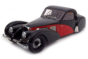 BUGATTI TYPE 57SC ATALANTE 1937 BLACK/RED / БУГАТТИ ТАЙП 57СК АТАЛАНТЕ ЧЕРНО-КРАСНЫЙ