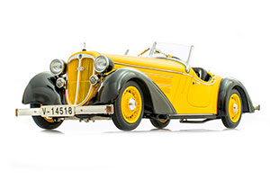 AUDI 225 FRONT ROADSTER 1935 YELLOW/BLACK LIMITED EDITION 4000 PCS.