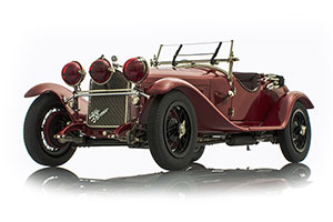 ALFA ROMEO 6C 1750 GS 1930 DARK RED