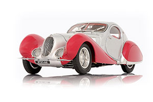 TALBOT-LAGO COUPE TYP 150 C-SS FIGONI & FALASCHI TEARDROP 1937-39 SILVER/RED LIMITED EDITION 1500 PCS.