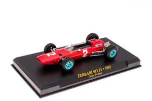 FERRARI 512 F1 #2 JOHN SURTEES "SCUDERIA FERRARI" 4 МЕСТО 1965