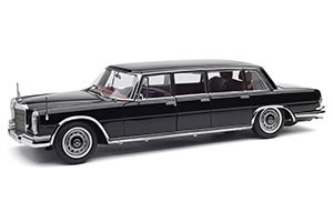 MERCEDES W100 6-DOOR PULLMAN LIMOUSINE 1966 BLACK