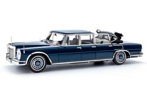 MERCEDES W100 6-DOOR PULLMAN LANDAULET 1960-1970 BLUE