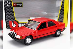 MERCEDES-BENZ 190E (1984), RED