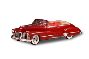 CADILLAC SERIES 62 CONVERTIBLE (ОТКРЫТЫЙ) 1947 MAROON METALLIC