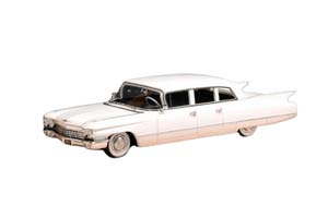 CADILLAC FLEETWOOD 75 LIMOUSINE 1960 WHITE