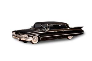 CADILLAC FLEETWOOD 75 LIMOUSINE 1960 BLACK