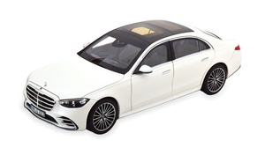 MERCEDES W223 S-CLASS AMG-LINE 2023 WHITE METALLIC / МЕРСЕДЕС C580 АМГ С-КЛАСС БЕЛЫЙ