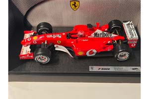 FERRARI F2002 M.SCHUMACHER SEASON 2002 WORLD CHAMPION #1 RED (FULL MARLBORO LIVERY)