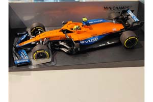 MCLAREN F1 TEAM MCL35M L.NORRIS BAHRAIN GP 2021 FULL TOBACCO LIVERY