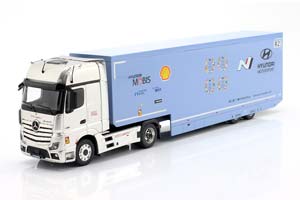 MERCEDES ACTROS MP4 HYUNDAI WRC RALLY TRANSPORTER
