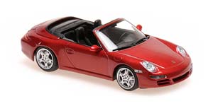 PORSCHE 911 CARRERA S CABRIOLET 2005 / ПОРШЕ КРАСНЫЙ МЕТАЛЛИК