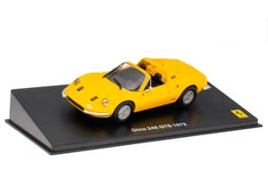 FERRARI DINO 246 GTS 1972 YELLOW / ФЕРРАРИ ДИНО 246 GTS 1972 ЖЕЛТЫЙ