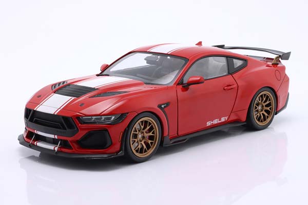 FORD SHELBY MUSTANG SUPER SNAKE 2024 RED WHITE