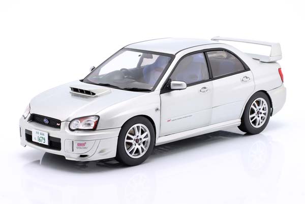 SUBARU IMPREZA WRX STI 2003 SILVER