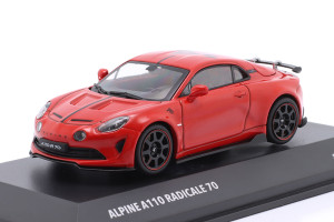ALPINE A110 RADICALE 70 2024 RED BLACK
