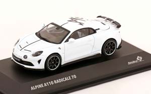 ALPINE A110 RADICALE 70 2024 WHITE BLACK