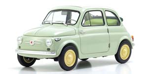 FIAT 500 D CABRIOLET OPEN 1960, VERDE CHIARO - LIGHT GREEN