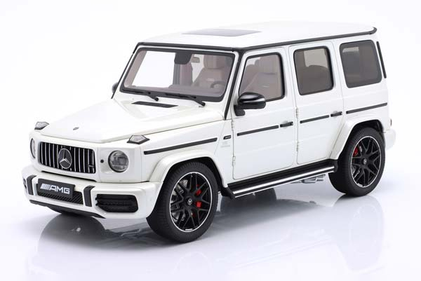 MERCEDES AMG G63 2019 WHITE METALLIC