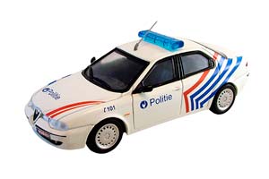 ALFA ROMEO 156 ПОЛИЦИЯ БЕЛЬГИИ ПОЛИЦЕЙСКИЕ МАШИНЫ МИРА #49 БЕЛЫЙ