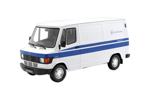 MERCEDES 208 D MERCEDES SERVICE 1988 WHITE/BLUE LIMITED EDITION 500 PCS.
