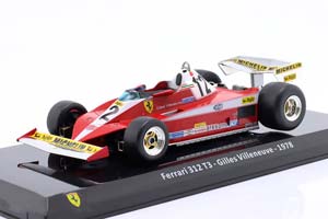 FERRARI F1 312 T3 N 12 SEASON 1978 GILLES VILLENEUVE