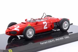 FERRARI F1 156 №2 WORLD CHAMPION SEASON 1961 PHIL HILL
