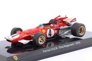 FERRARI F1 312B №4 SEASON 1970 CLAY REGAZZONI