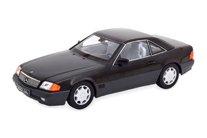 MERCEDES 500 SL R129 CONVERTIBLE WITH HARDTOP 1993 BLACK LIMITED EDITION 1250 PCS