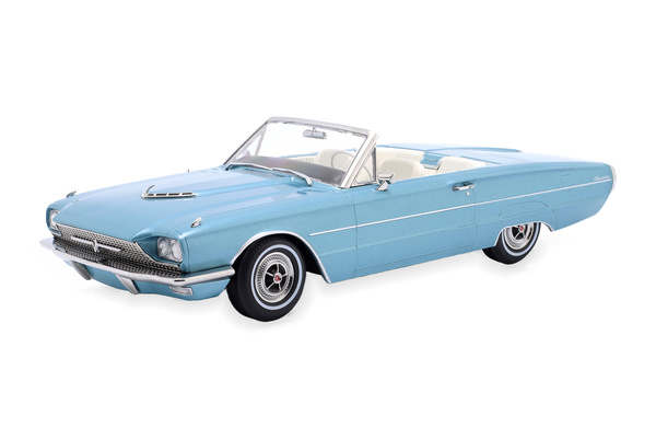FORD THUNDERBIRD CONVERTIBLE 1966 LIGHT BLUE METALLIC