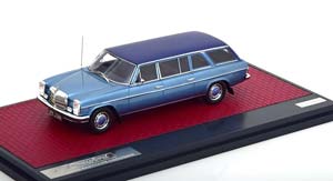 MERCEDES 230/8 W114 LWB CRAYFORD ESTATE 1971 BLUEMETALLIC BLUE