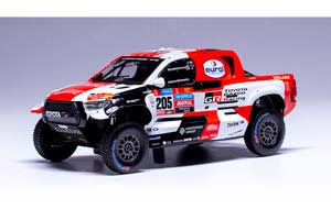 TOYOTA GR DKR HILUX T1+ #205 "TOYOTA GAZOO RACING" DE VILLIERS/MURPHY 4 МЕСТО RALLY DAKAR 2023