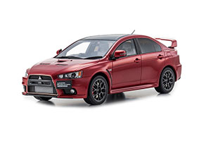 MITSUBISHI LANCER EVOLUTION X RED
